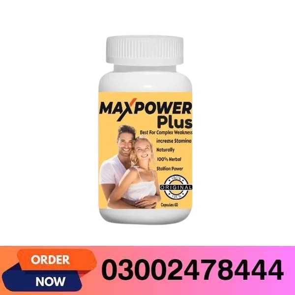 Max Power Plus Capsules In Pakistan