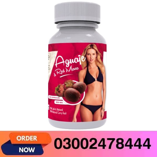 Aguaje and Red Maca Pills in Pakistan