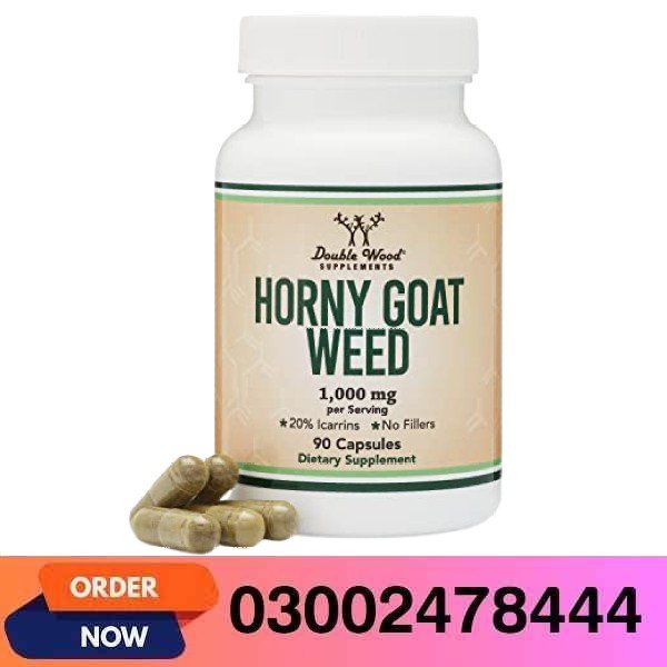 Horny Goat Weed 90 X 500 Mg Capsules In Pakistan