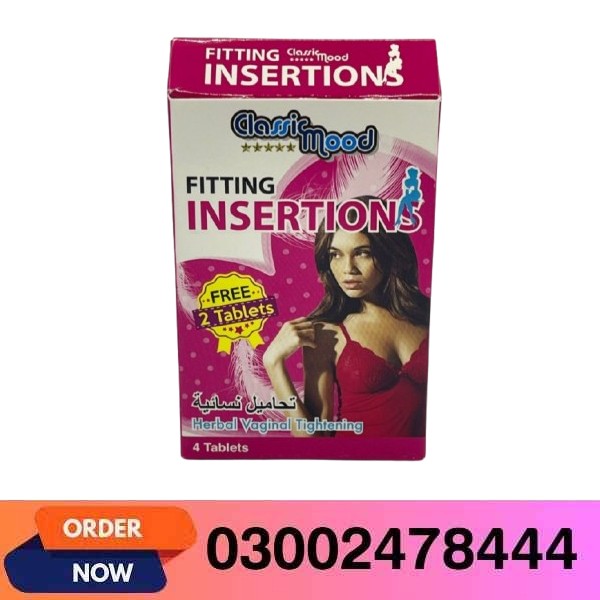 Fitting Insertions Vaginal Tightening Tablets In Pakistan