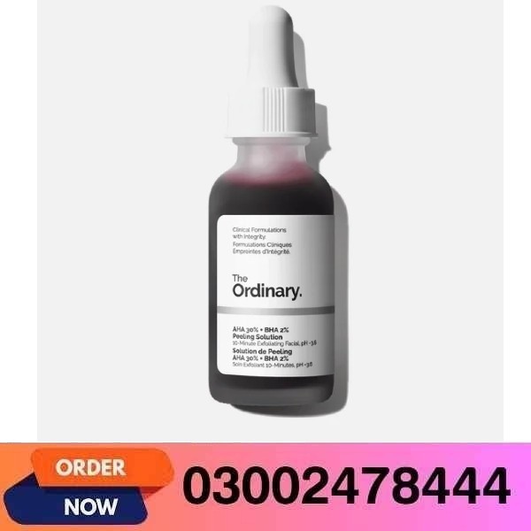 The Ordinary AHA 30% + BHA 2% Peeling Solution Serum in Pakistan