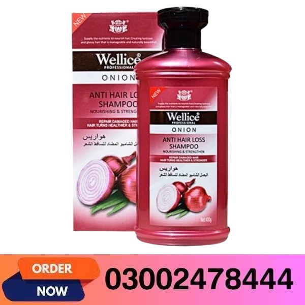 Wellice Onion Anti Hair Loss Shampoo In Pakistan