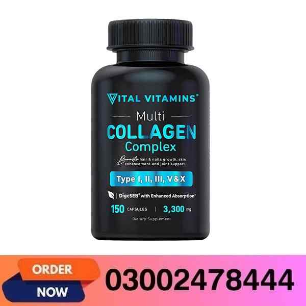 Vital Vitamins Multi Collagen Complex Capsules In Pakistan