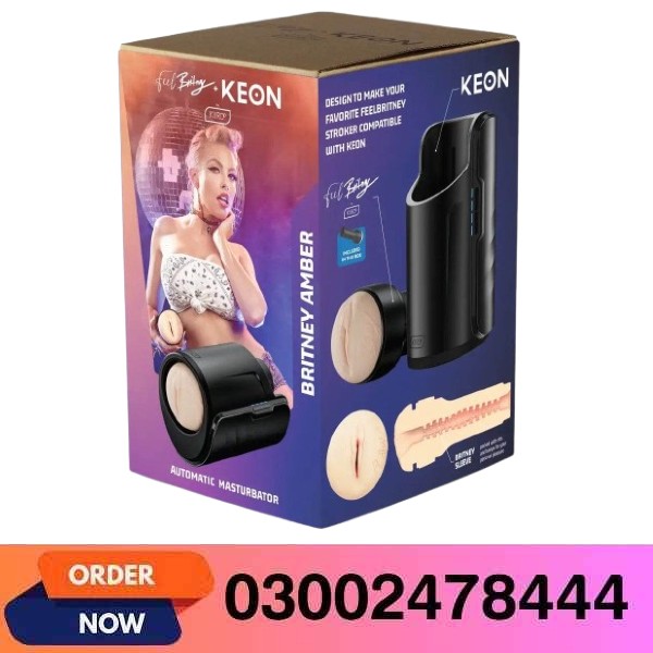 Kiiroo Feel Britney Amber Stroker + Keon Combo Set In Pakistan