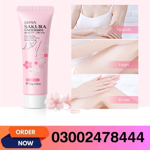 LAIKOU Japan Sakura Underarm Whitening Cream In Pakistan