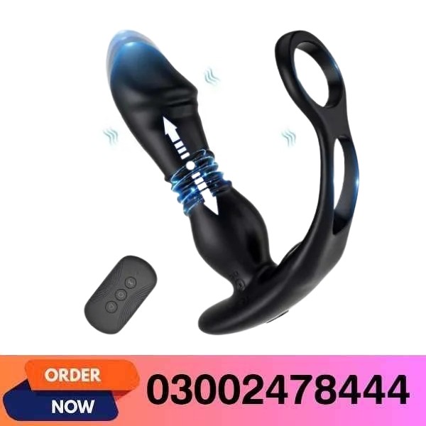 Thrusting Prostate Massager With Dual Rings In Pakistan