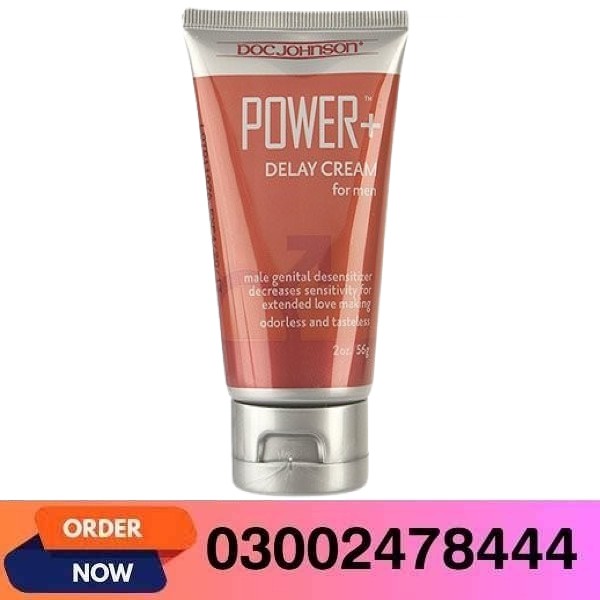 Doc Johnson Power Plus Delay Cream In Pakistan