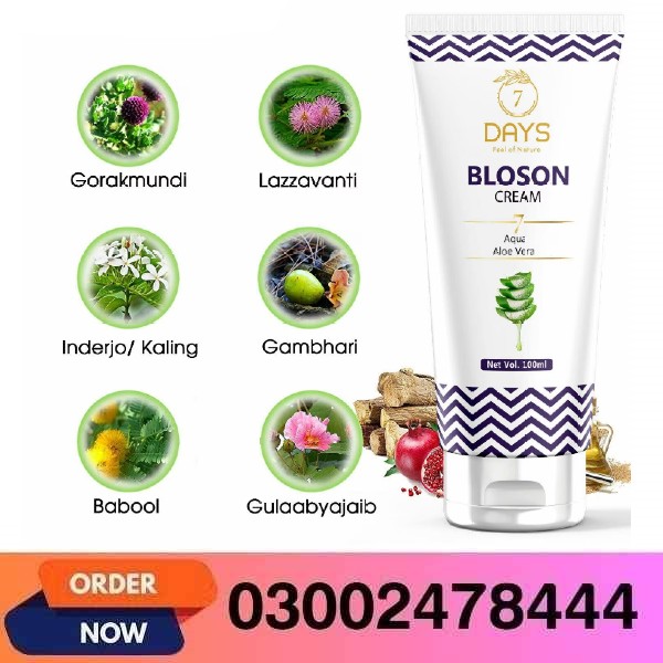 7 Days Bloson Breast Cream In Pakistan