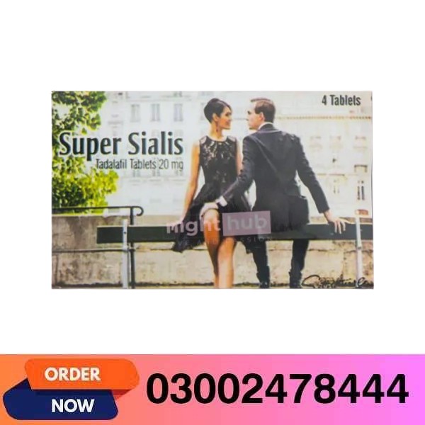 Super Sialis 20mg Tadalafil Tablets in Pakistan