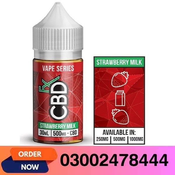 CBDFX Vape Series Strawberry Milk