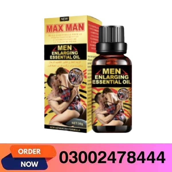 Max Man Oil 30ML in Pakistan