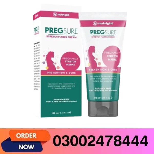 Pregsure Stretch Mark Removal Cream Advanced Skin Restoring Formula