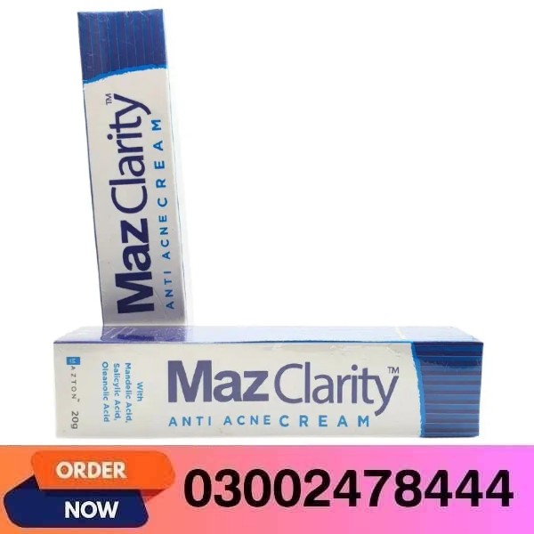 MazClarity Anti Acne Cream In Pakistan