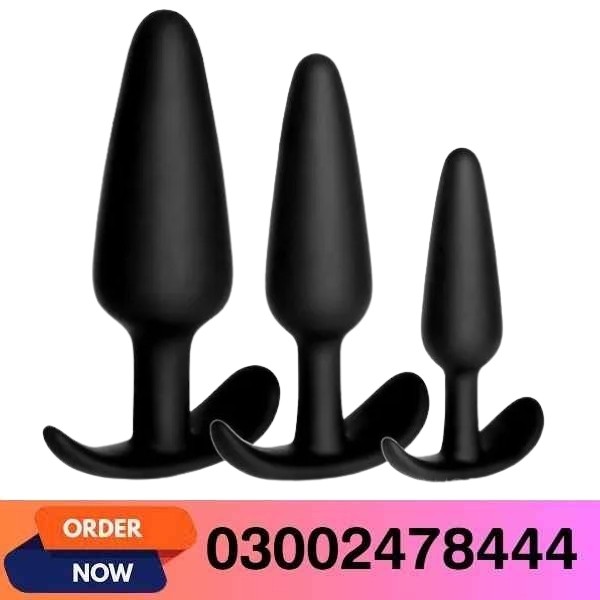 Long Session Silicone Butt Plugs Set In Pakistan