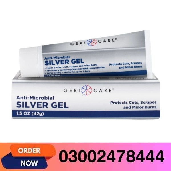 Antimicrobial Silver Gel By Gericare| Wound Care Cream In Pakistan