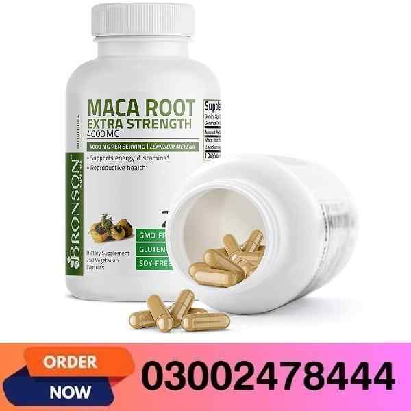 Bronson Maca Root Extra Strength Capsules In Pakistan