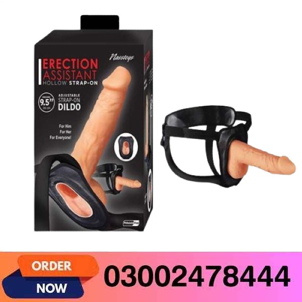Hollow Male Strap On Dildo With Belt Vibrating Dildo Cock & Balls In Pakistan