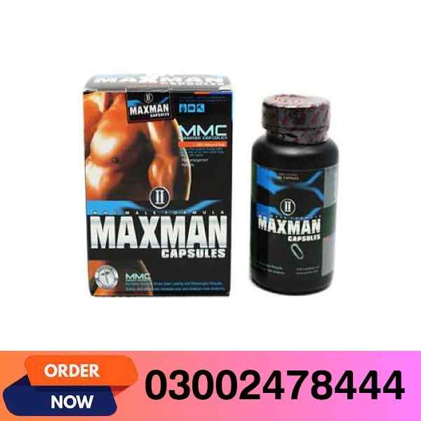 Maxman Capsules Price in Pakistan