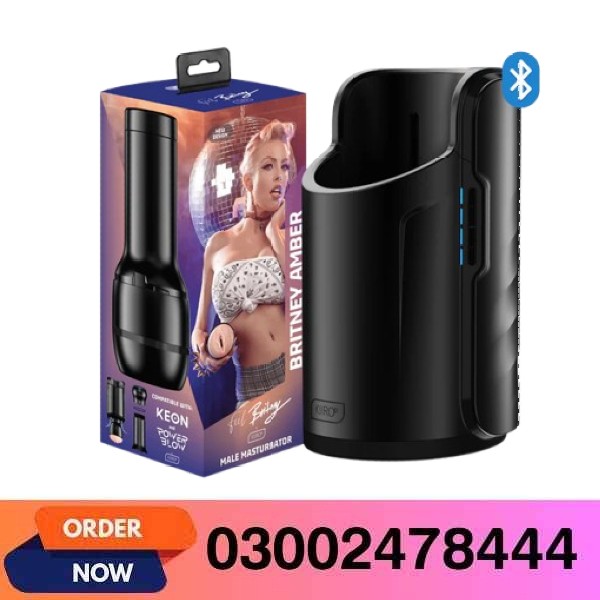 Keon & FeelBritney Stroker Pocket Pussy In Pakistan