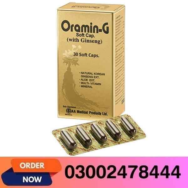 Oramin G Capsules in Pakistan