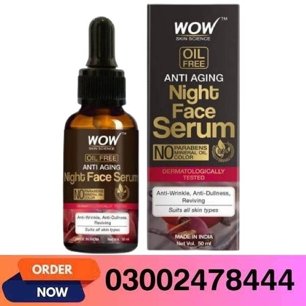 Anti Aging Night Face Serum In Pakistan