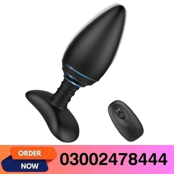 Strong Vibrating Butt Plug With Remote