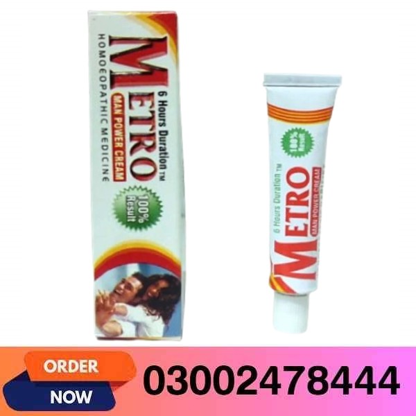 Metro Timing Cream In Pakistan