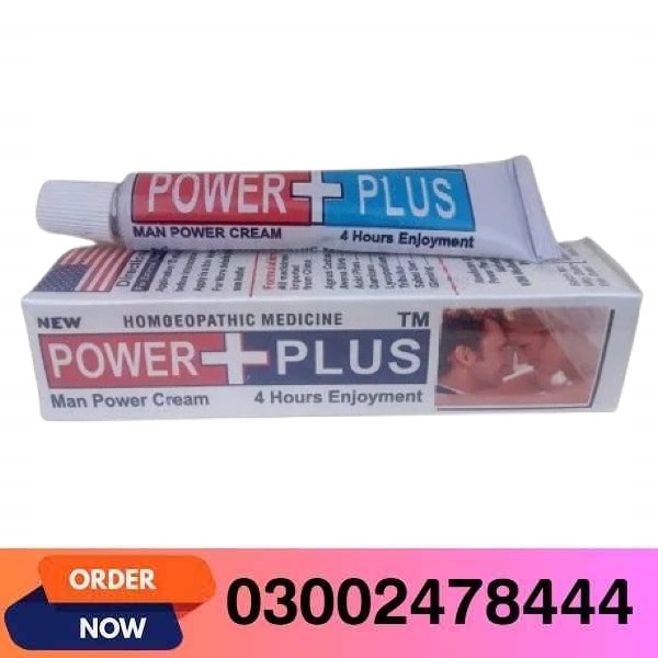 Power Plus Delay Cream In Pakistan