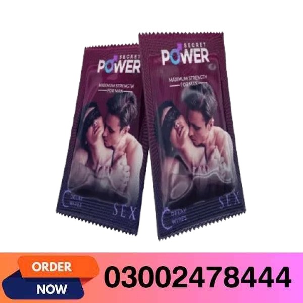 Secret Power Delay Wipes in Pakistan