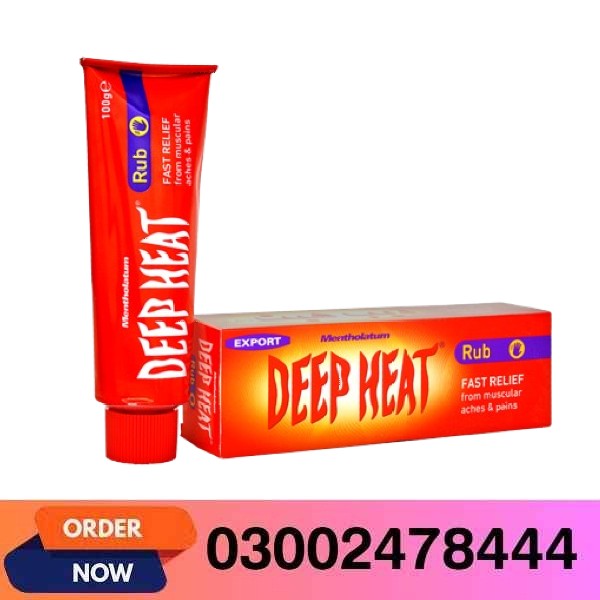 Deep Heat Cream Pain Relief In Pakistan