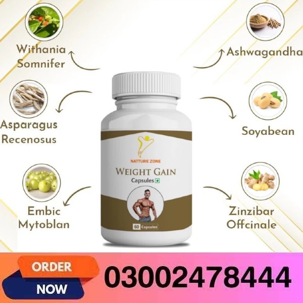 Nature Zone Weight Gain Capsule In Pakistan