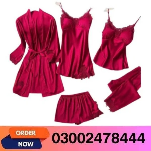 Sexy Nighty Set 3 Piece Women in Pakistan