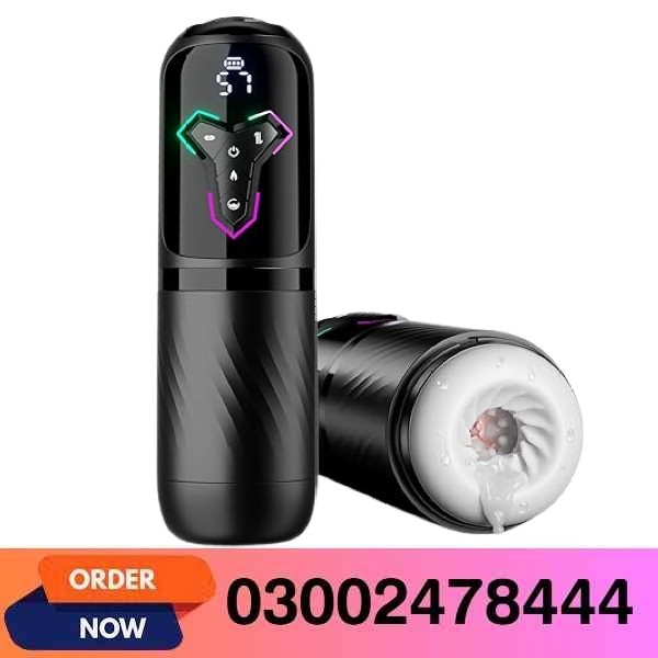 Heating Male Masturbator Penis Pump, 5 in 1 Male Sex Toys