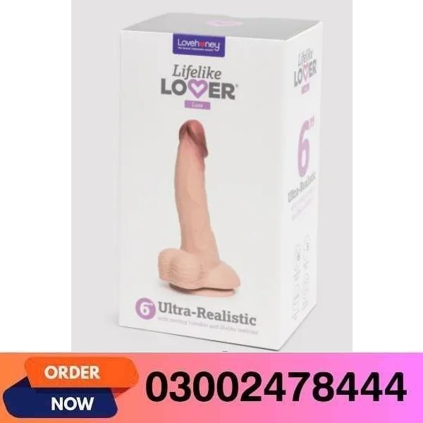 Lifelike Lover Luxe Ultra Realistic Silicone Dildo 6 Inch