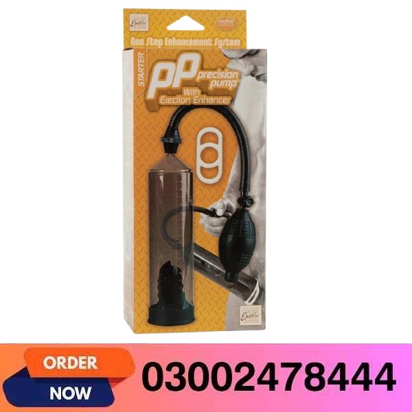 Precision Pump with Erection Enhancer Black In Pakistan