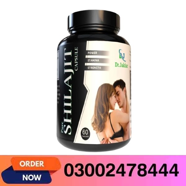 Dr.Jakhar Pure Shilajit Capsules In Pakistan
